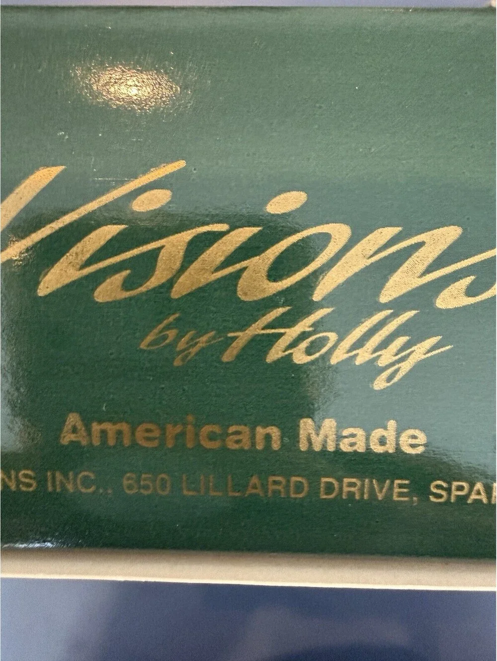 Vintage Silver Glass Ornaments Visions By Holly 2 Boxes 12 Ornaments